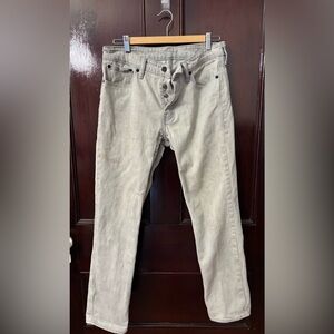 Levi’s “Commuter” Light Gray Jeans